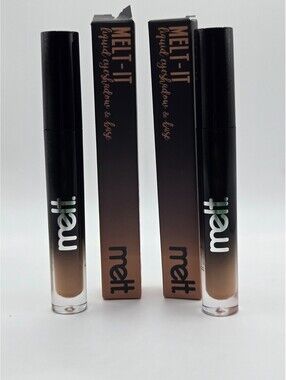 Melt Cosmetics Melt-It Liquid Eyeshadow & Base Fresh Matte Nude Lot of 2 NIB